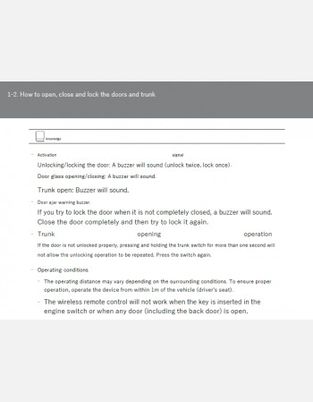 toyota century 2010-2011 owners manual in english